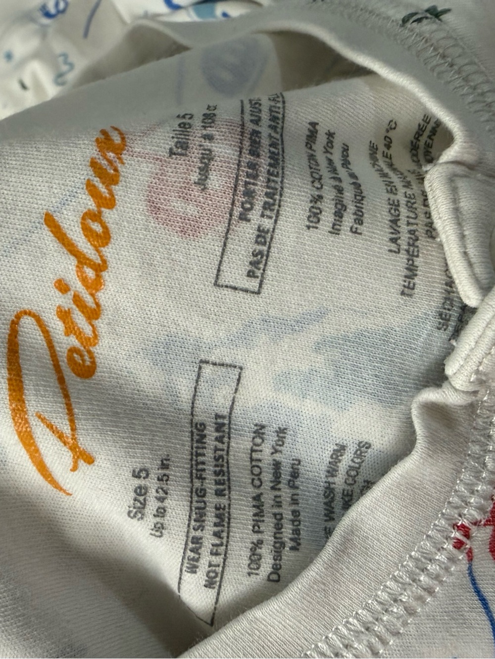 Petidoux Pajama Set - A Swiss Village - Picture 2 of 2
